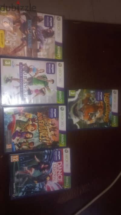 xbox360 العاب تتلعب بل kinect