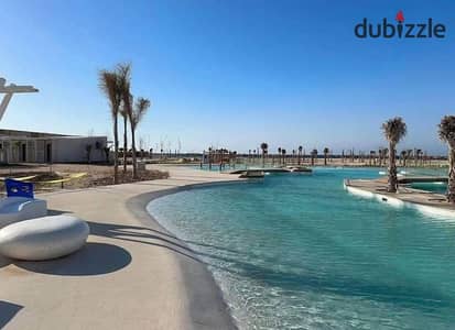شالية للبيع متشطب بالكامل بفيو مميزعلي البحر في هاسيندا حنيش سيدي حنيش بالساحل الشمالي