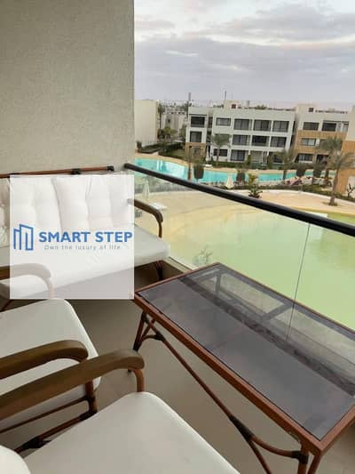 Resale chalet for sale in Azha Ain Sokhna, directly from the owner. Ready for immediate occupancy. Fully finished.