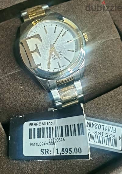 Ferre Milano Swiss Made Watch - ساعه فيري ميلانو السويسرية