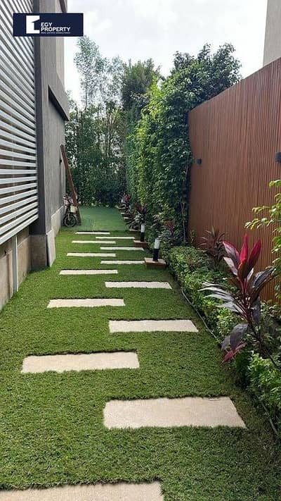بموقع خيالي فيلا متشطبة و مفروشة بالكامل  للبيع في Palm Hills Golf View Extension - مدينة 6 اكتوبر