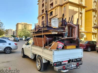 عربيه نص نقل للعفش الخفيف داخل اكتوبر