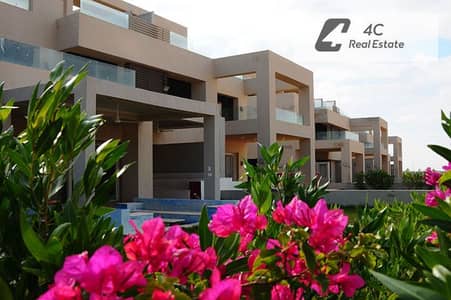 باقل من سعر الماركت سينيورشاليه 370م  تشطيب كامل بالتكييفات ريسيل فوري في Hacienda Bay الساحل الشمالي بتقسيمه مميزة -جاهز للمعاينه والاستلام