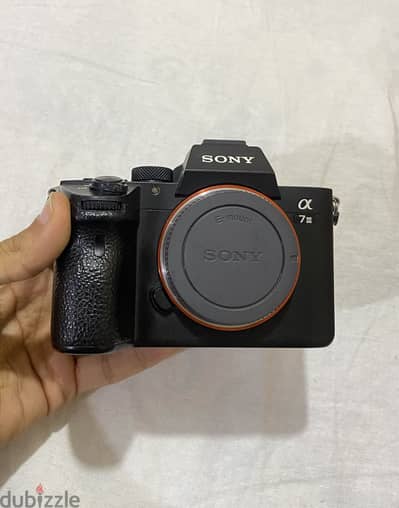 Sony a7lll for sale 5k shutter with box and all accessories