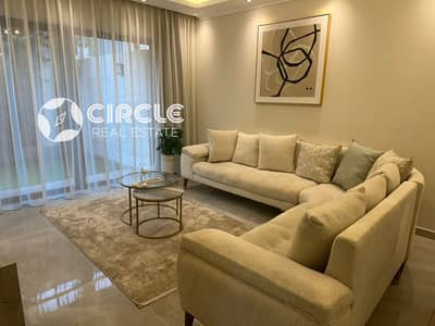 122m Fully Furnished Apartment With Garden And Ultra Lux Finishing For Rent In Lake View Residence 5th Settlement New Cairo Near AUC