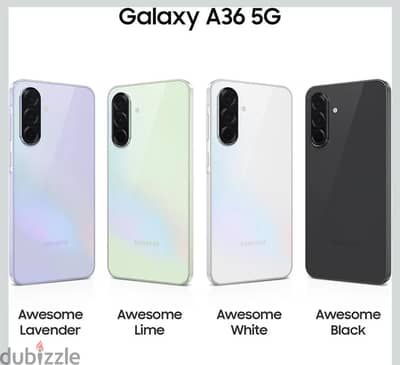 Samsung Galaxy A37 8GB RAM 256GB جديد متبرشم | Brand New Sealed