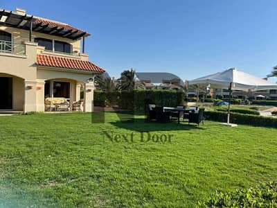 شاليه أرضي فاخر للإيجار في La Vista Bay بالساحل الشمالي، يتميز بجاردن واسع