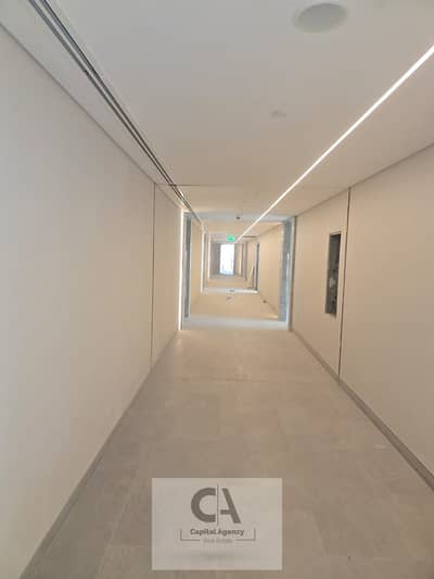 fully finished administrative office for rent 155sqm with air conditioning – in a prime location on Park Street, steps from 5A, Fifth Settlement, New