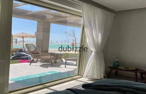 شالية متشطب بالكامل بالتكيفات و المطبخ فى ازها رأس الحكمة