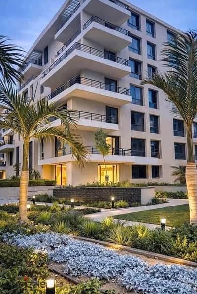 استلم فوري شقه بجاردن متشطبه بالكامل برايم لوكيشن في كمبوند Palm Hills Alexandria بجوار كارفور