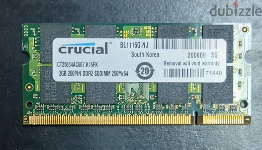 Kingston ValueRAM DDR3 4 G. Bرامات كينجستون وكروشال دي دي أر ٣
