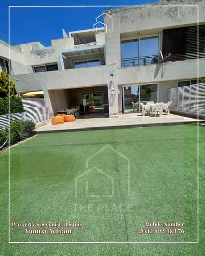 فيلا تاون مفروشة  500م مباني | 5 ماستر | حديقة خاصة hacienda bay -north coast