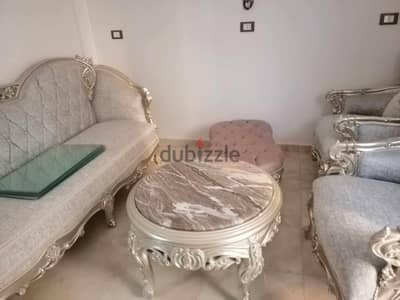 صالون مدهب كسر زيرو استعمال شهر عروسه