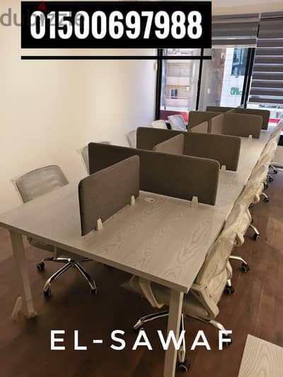 خلية عمل-ورك ستيشن- بارتيشن موظفين-اثاث مكتبي- work station- partiton