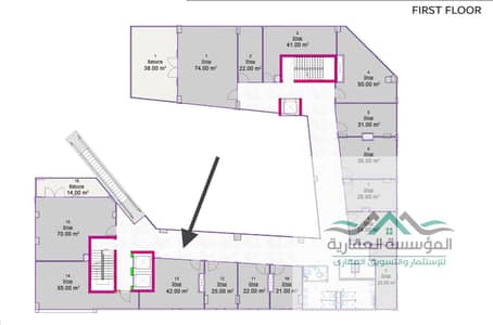 محل تجاري للبيع – الدور الأول Open View -- الشيخ زايد -- قريب من هايبر وان -- شارع النزهه