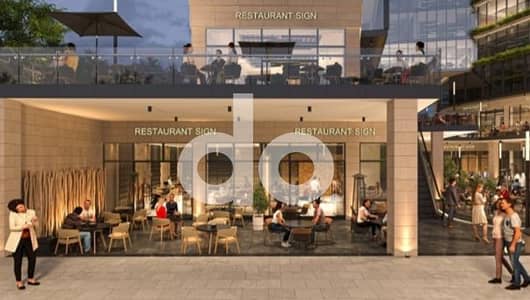 Commercial Store For Sale With 30% Down Payment and Remaining Installments Over 3 years  119 sqm indoor + 127 sqm outdoor  in New Cairo