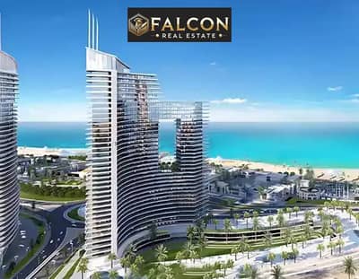 PAY 700K Ready-to-move apartment in New Al Alamein Towers with sea view at the best price.
