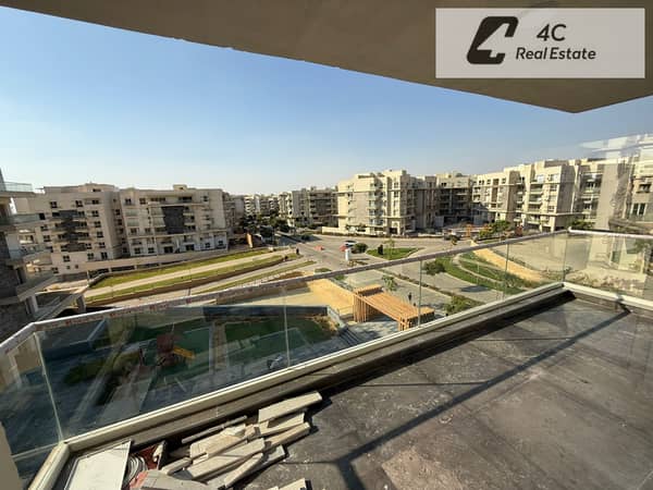 Apartment with a distinctive view 3 bedrooms at the lowest price on an open view for sale in Mountain View i City compound Fifth Settlement New Cairo