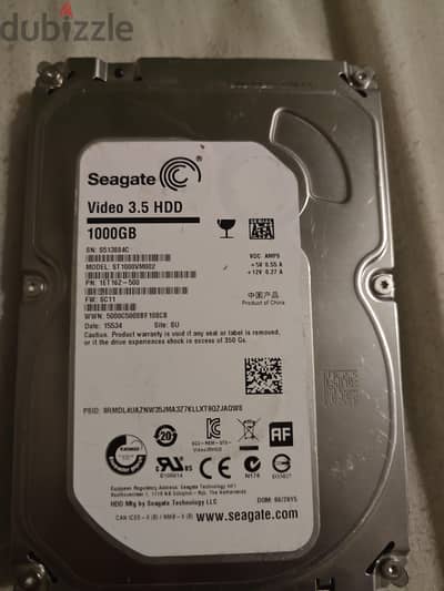 HDD seagates 1tb