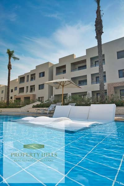شاليه 110 متر متشطب بالكامل في ازها السخنه طريق السويس 2 غرف نوم برايم لوكيشن مميز in Azha Sokhna