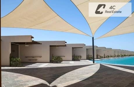 باقل من سعر السوق شاليه 120 م بحرى سى فيو  للبيع في موقع متميز في دايركشن وايت direction white