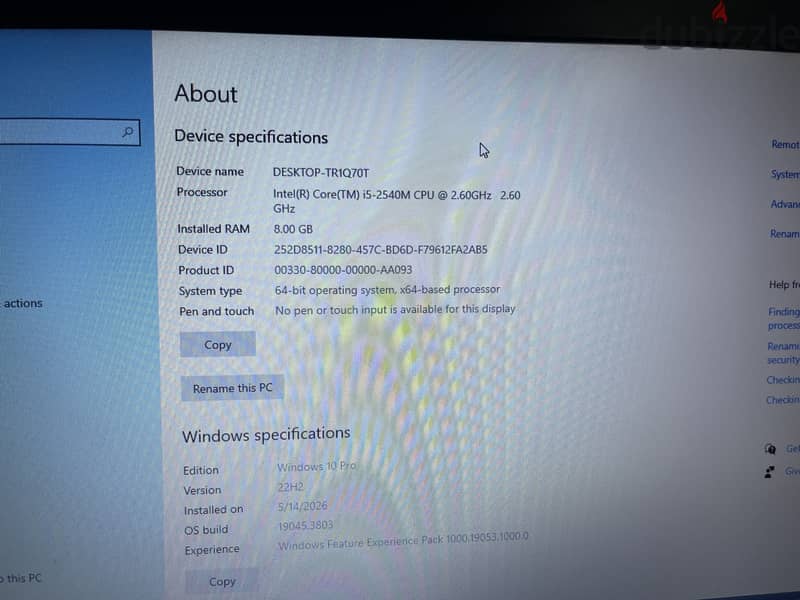 Hp ProBook4530s 1