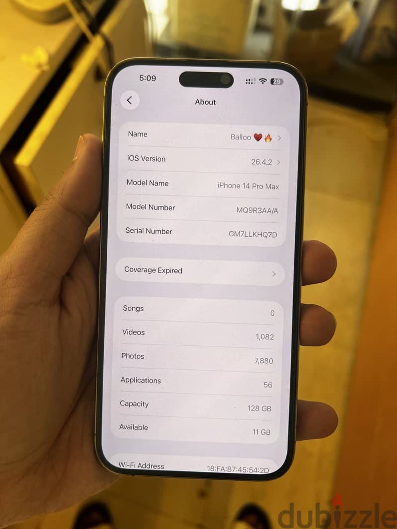 Iphone 14 pro max 5