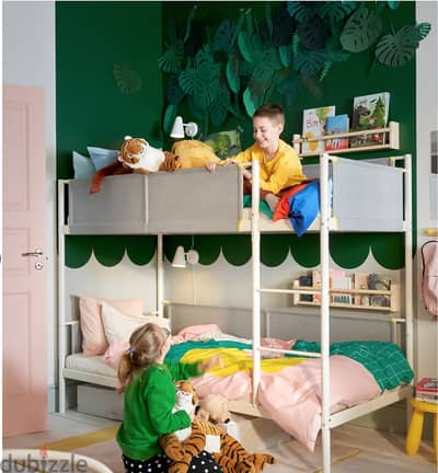 سرير بطابقين ايكيا  -  ikea VITVAL bed