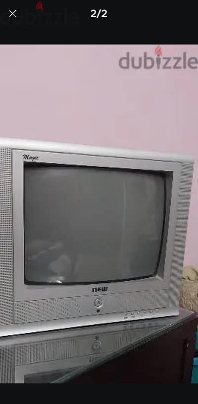 تلفزيون ١٤ بوصه بالريموت حاله ممتازه   استخدام بسيط جدا