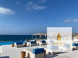 شاليه يري البحر اول مصطبه بعد الفيلات للبيع بروف 79م بحري صريح استلام سنه