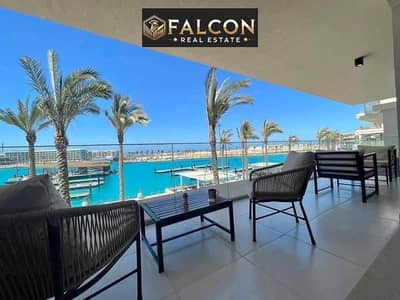 Chalet for sale directly on the lagoon with VIP view finished to a super lux in El Alamein City next to Mazarine