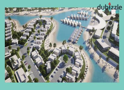 بسعر لقطه لفتره محدودة امتلك شاليه متشطب بالكامل وفيو مباشر علي البحر في قلب راس الحكمة بجوار هاسيندا Hacienda وSoul
