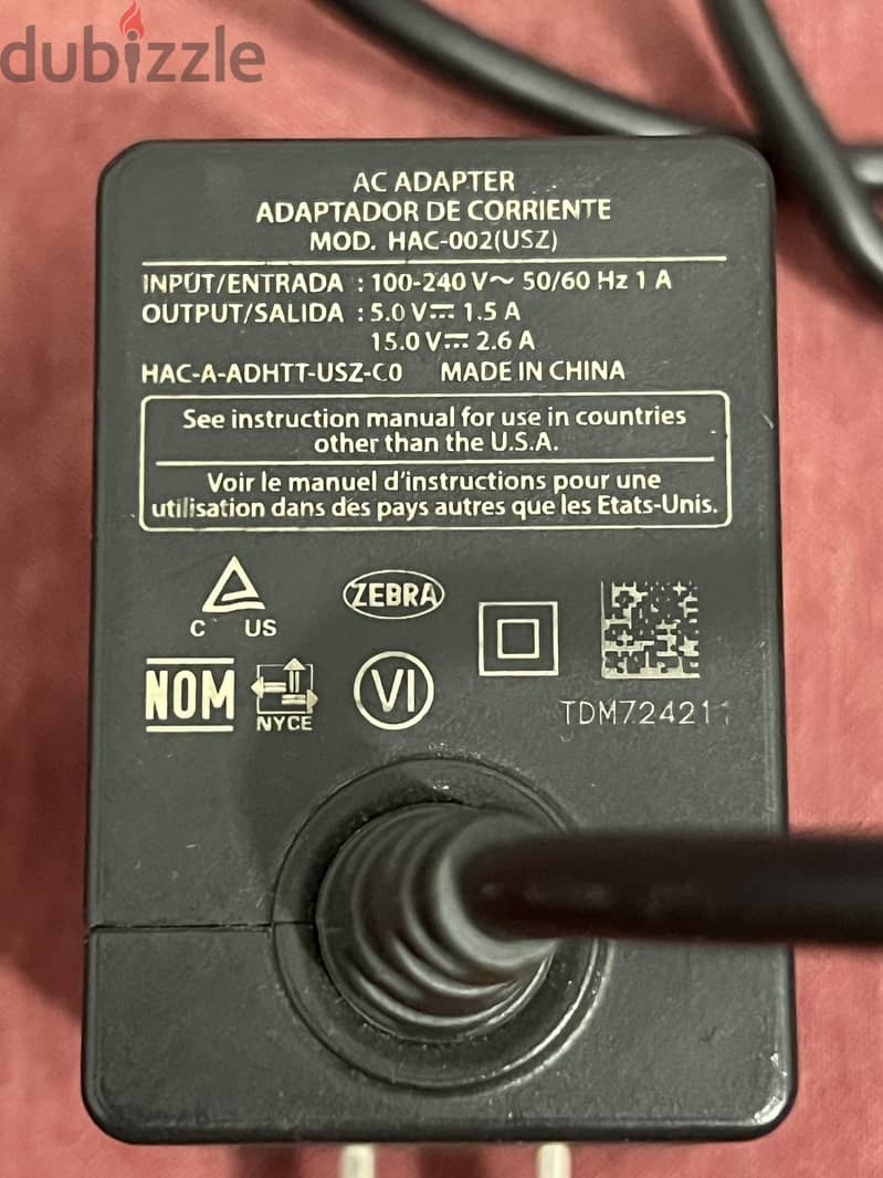 Original Nintendo Switch AC Adapter 1