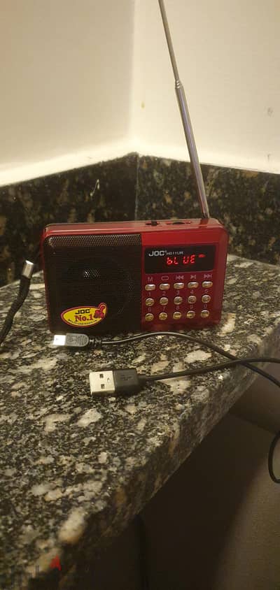 راديو و سماعات صب عاليه الصوت بلوتوث و بالشحن USB
