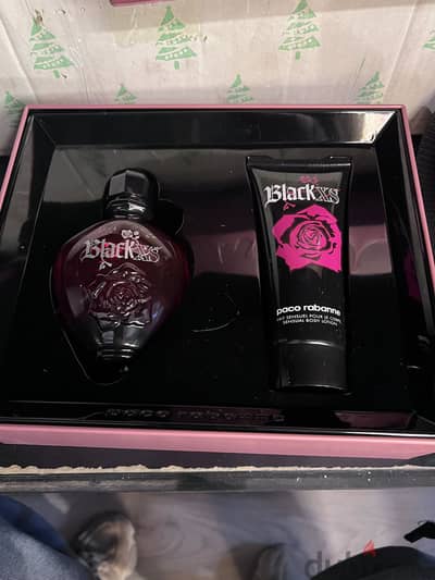 Vintage baco rabanne black XS for her 80ml &body lotion