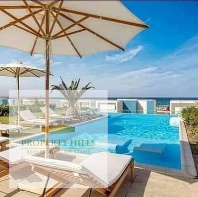 شاليه بجاردن في احلي بحر في السخنه فيو بحر + بول بمساحه كبيره 150 متر + 60 متر جاردن !