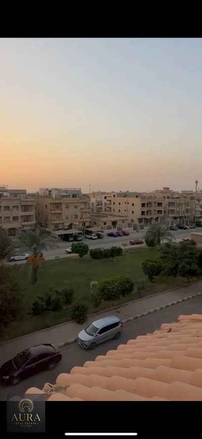 شقة 210م للبيع بالبنفسج فيلات | فيو جاردن كبير | خطوات من التسعين الشمالي والرحاب