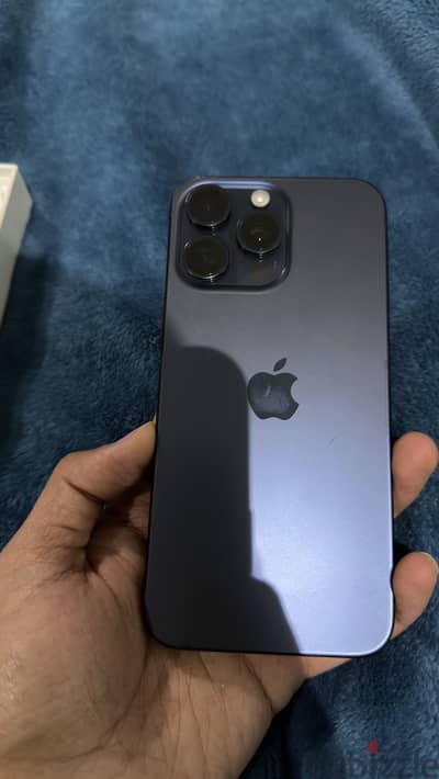 Iphone 15 pro max 512 blue dual sim ايفون ١٥ برو ماكس ٥١٢ جيجا