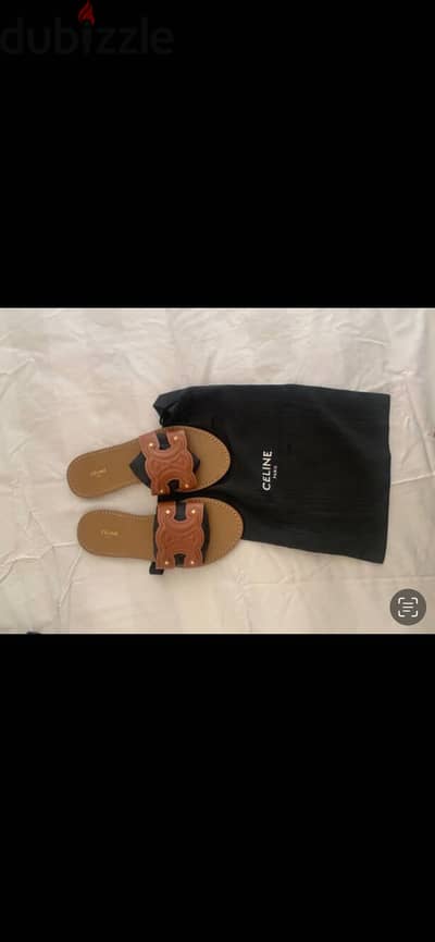 Celine slide Camel