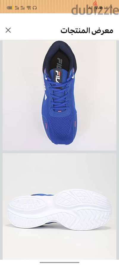 كوتشى رجالي أوريجينال جديد fila size 43