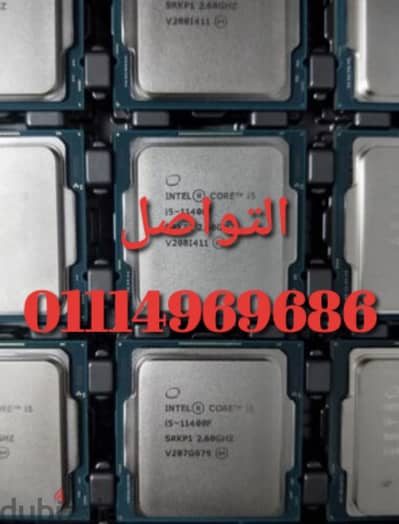 CPU (Intel i5 11400F)‏ استيراد بحالة الزيرو