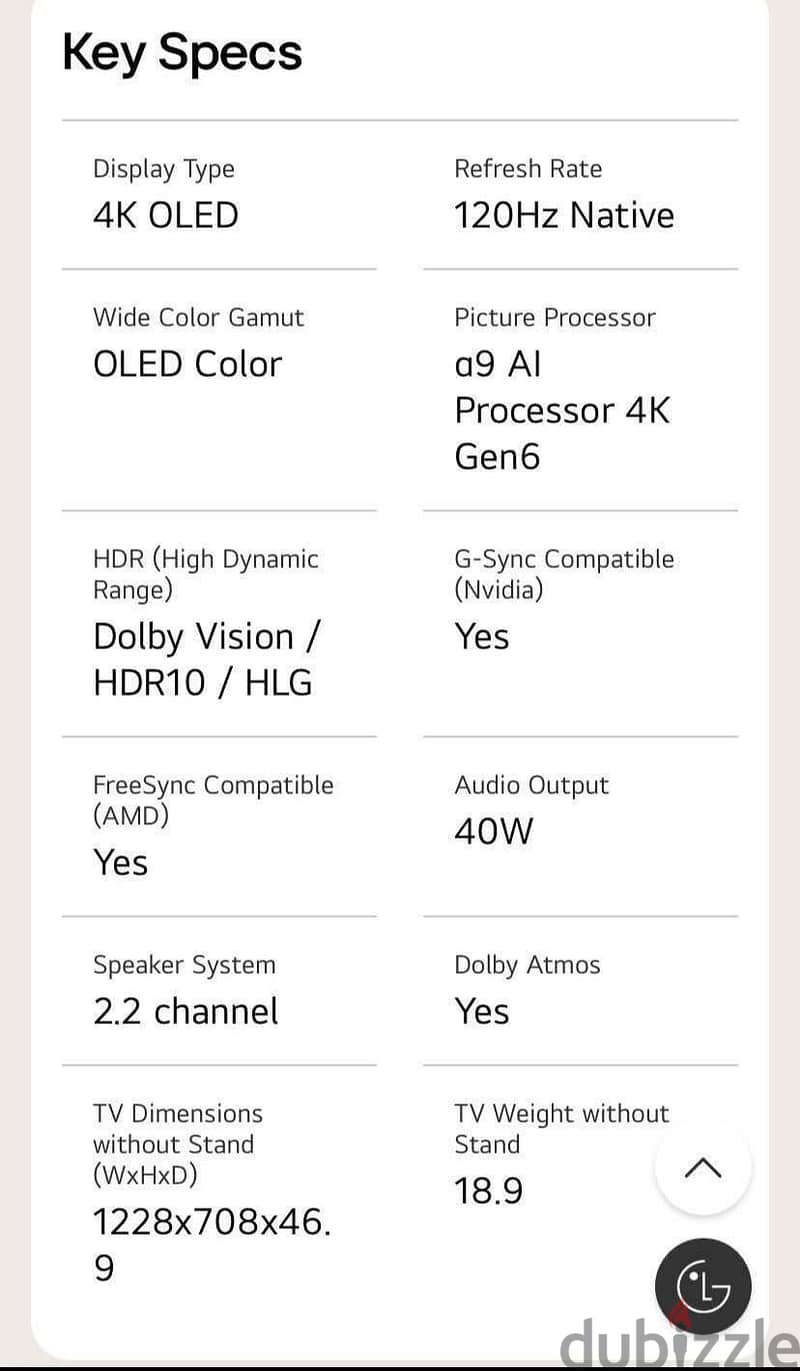LG OLED CS3 evo - OLED55CS3VA 1