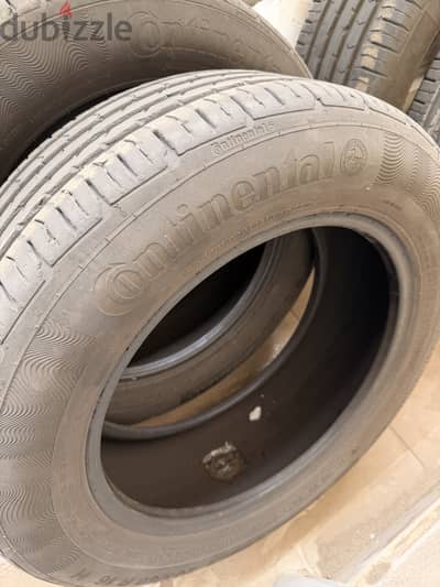 Used continental tyres