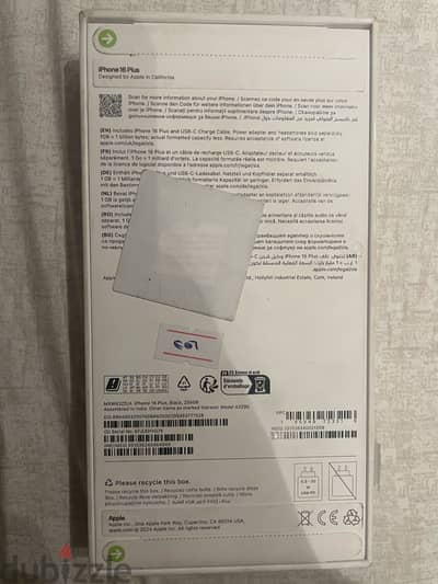 iPhone 16 plus 256 gb