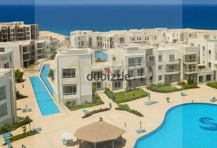 شاليه  للبيع  مباشر على البحر في  Sea View  الكيلو 190 بمساحة 80 متر + 80 متر بنتهاوس  تشطيب  كامل  و استلام  قريب  بسعر لقطة  أقل من السوق