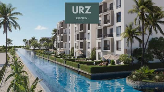 اقوي استثمار شالية فندقي seaview بيتاجر بالدولار جاهز بالكامل للبيع في الساحل الشمالي في دوس بخصم وهمي بالقرب من modon راس الحكمة و من ابراج العليمن