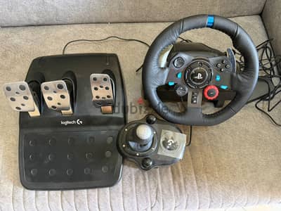 Logitech G29 Steering Wheel + Pedals + Shifter