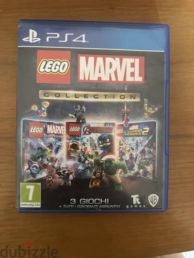 Lego marvel collections used