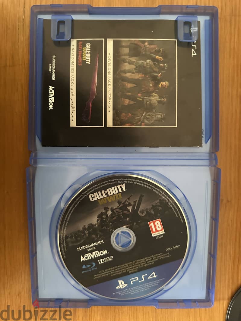 COD WWII used 2
