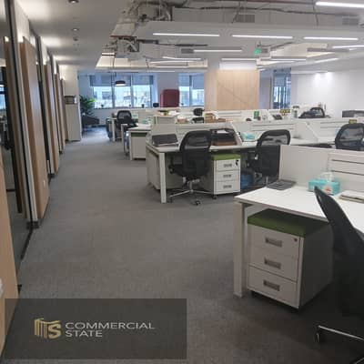 Ready to Move Office at Cairo Festival City 600m for Rent -New Cairo